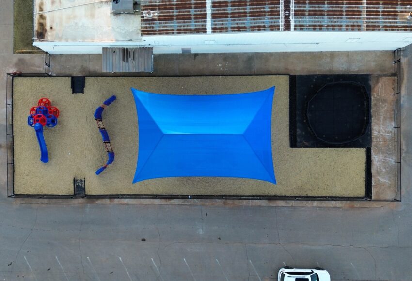 Aerial View - Efficient Use of Space