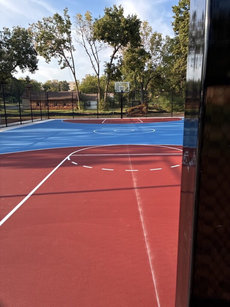 Sports court at Reed Park