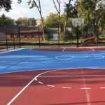 Sports court at Reed Park
