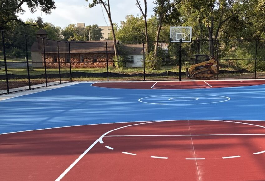 Sports court at Reed Park