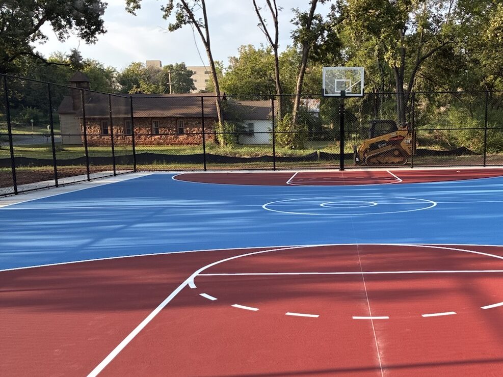 Sports court at Reed Park