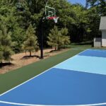 Private residence sports court