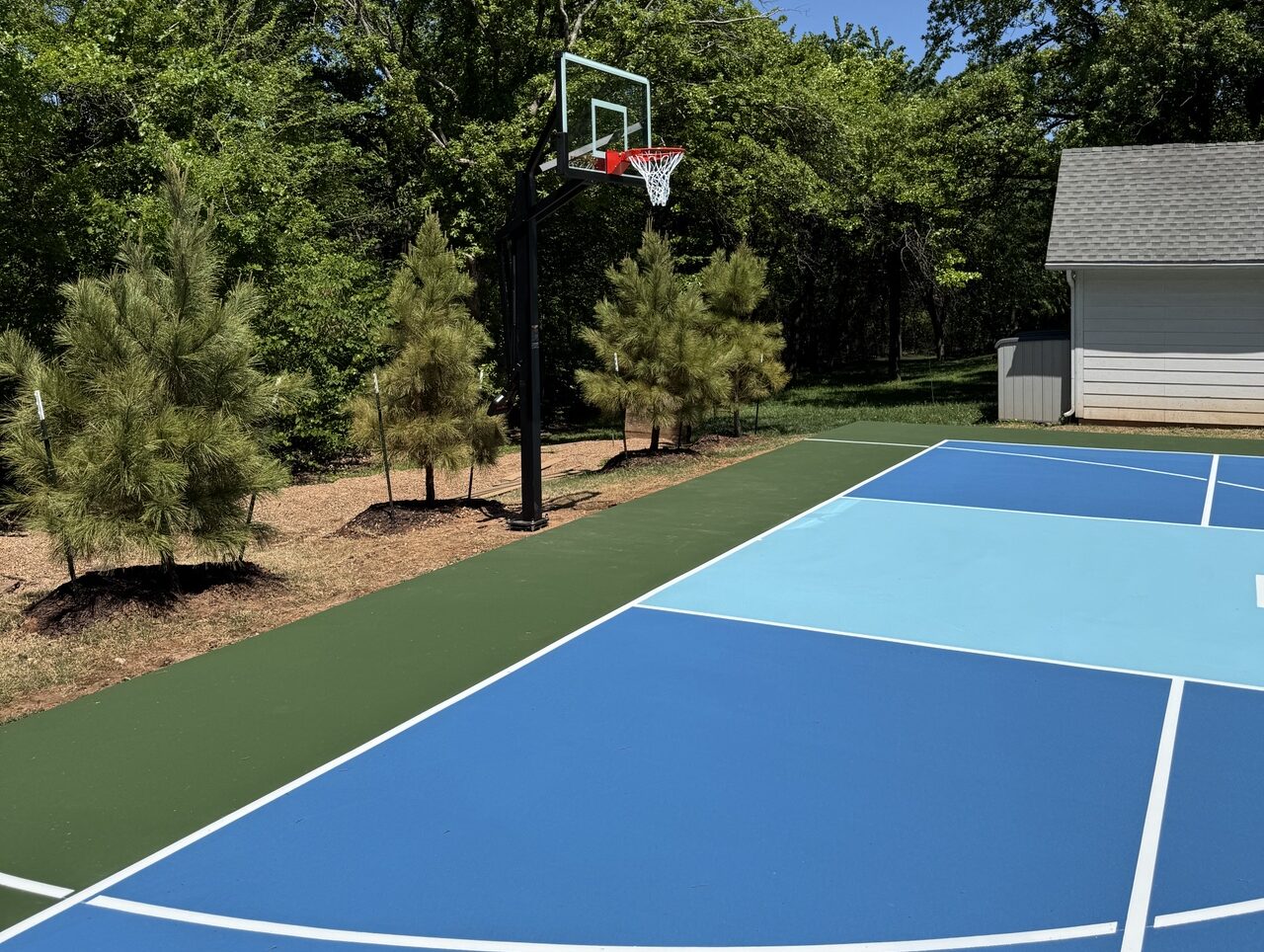 Private residence sports court