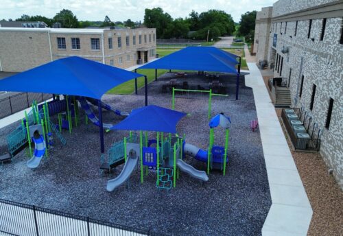 church playground equipment