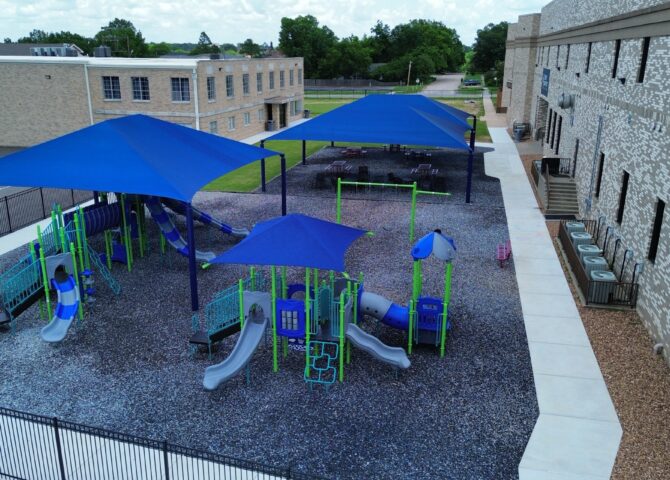 church playground equipment